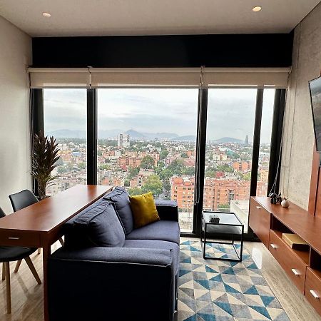 Loft Con Increible Vista Zona Polanco Condesa - Gym Y Business Center Apartment Мексико Сити Екстериор снимка