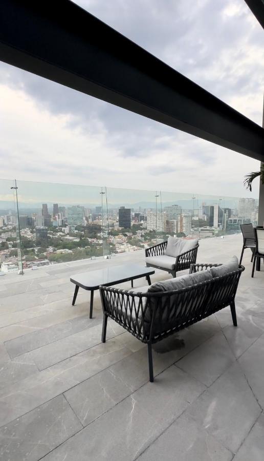 Loft Con Increible Vista Zona Polanco Condesa - Gym Y Business Center Apartment Мексико Сити Екстериор снимка